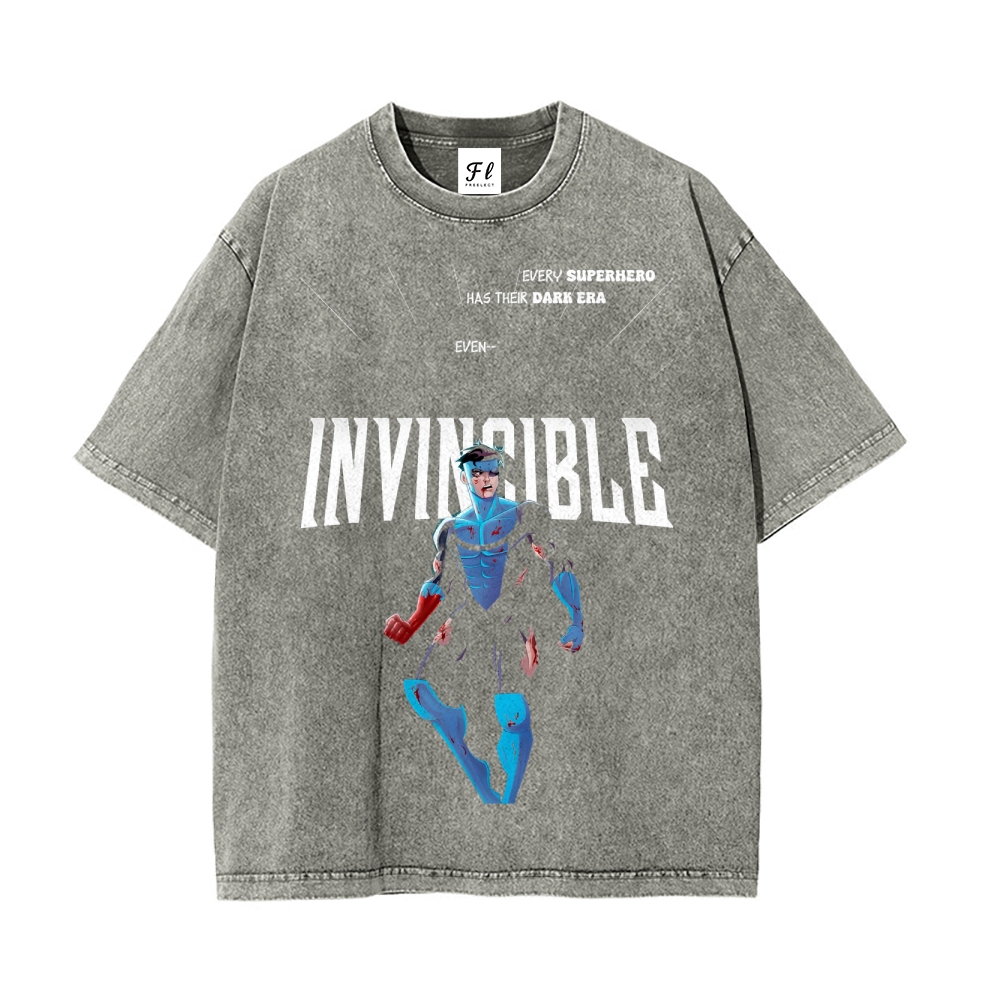 Vintage Oversized T-Shirt Invincible