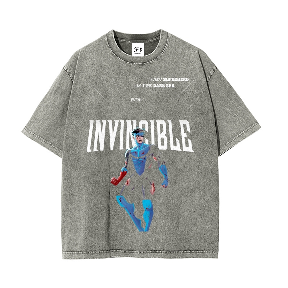 Vintage Oversized T-Shirt Invincible