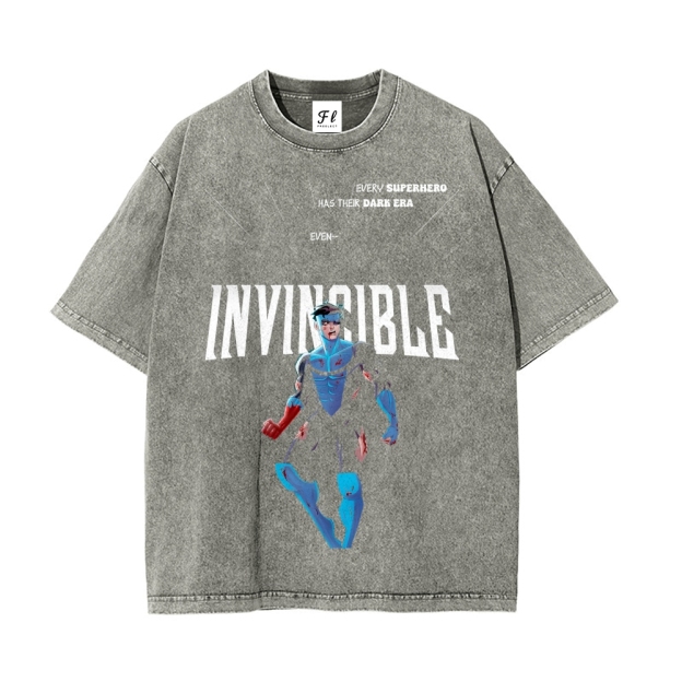 Vintage Oversized T-Shirt Invincible