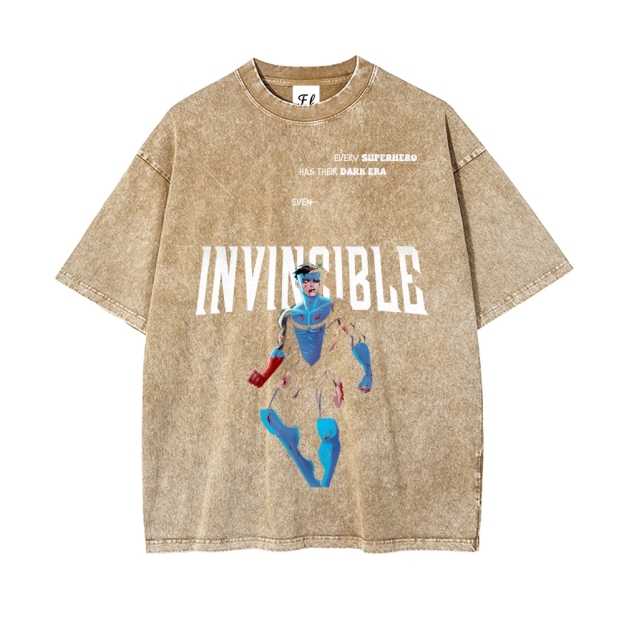 Vintage Oversized T-Shirt Invincible