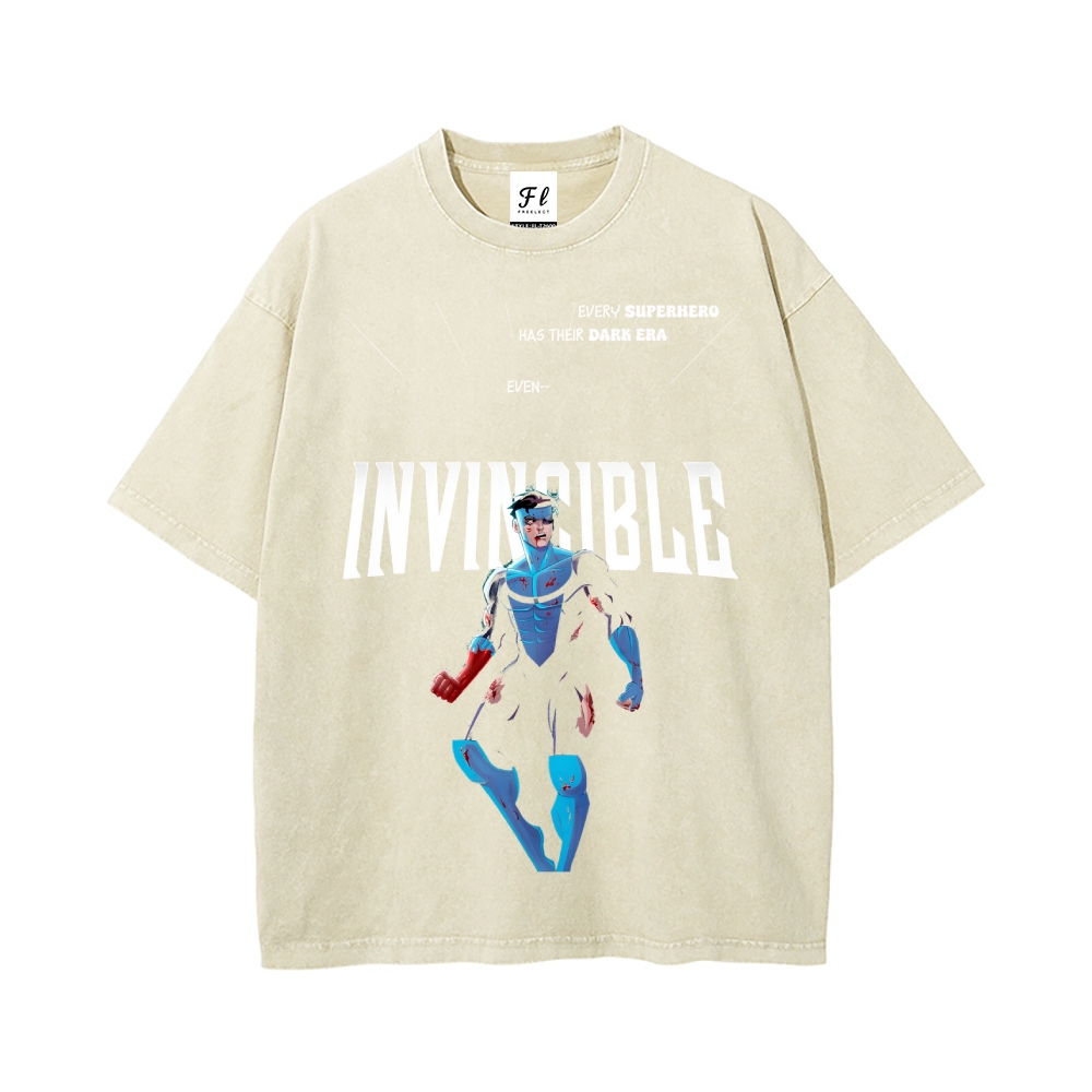 Vintage Oversized T-Shirt Invincible