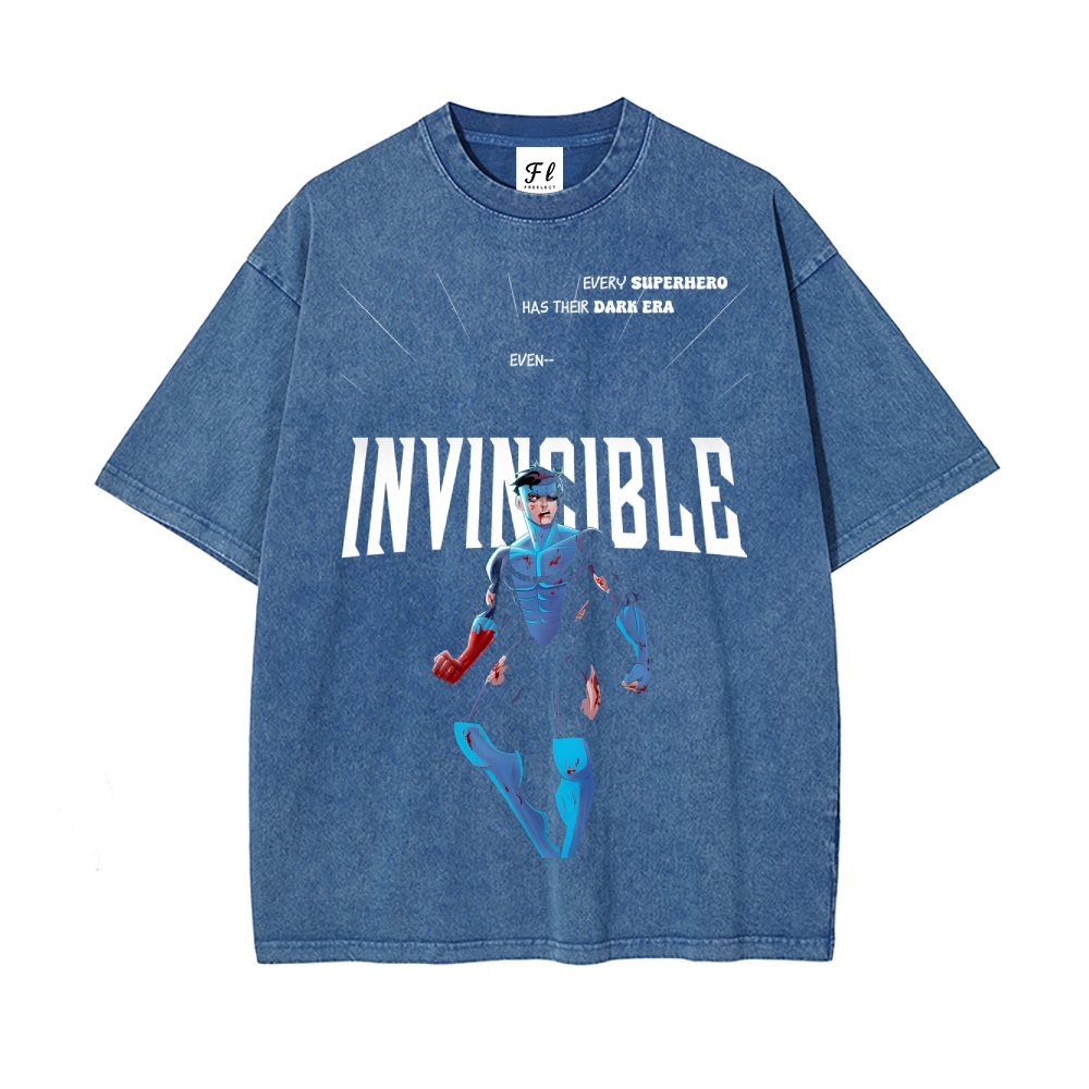 Vintage Oversized T-Shirt Invincible