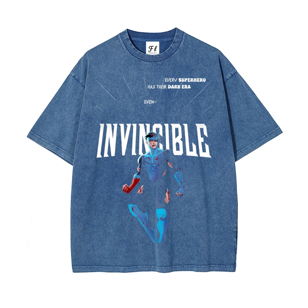 Vintage Oversized T-Shirt Invincible