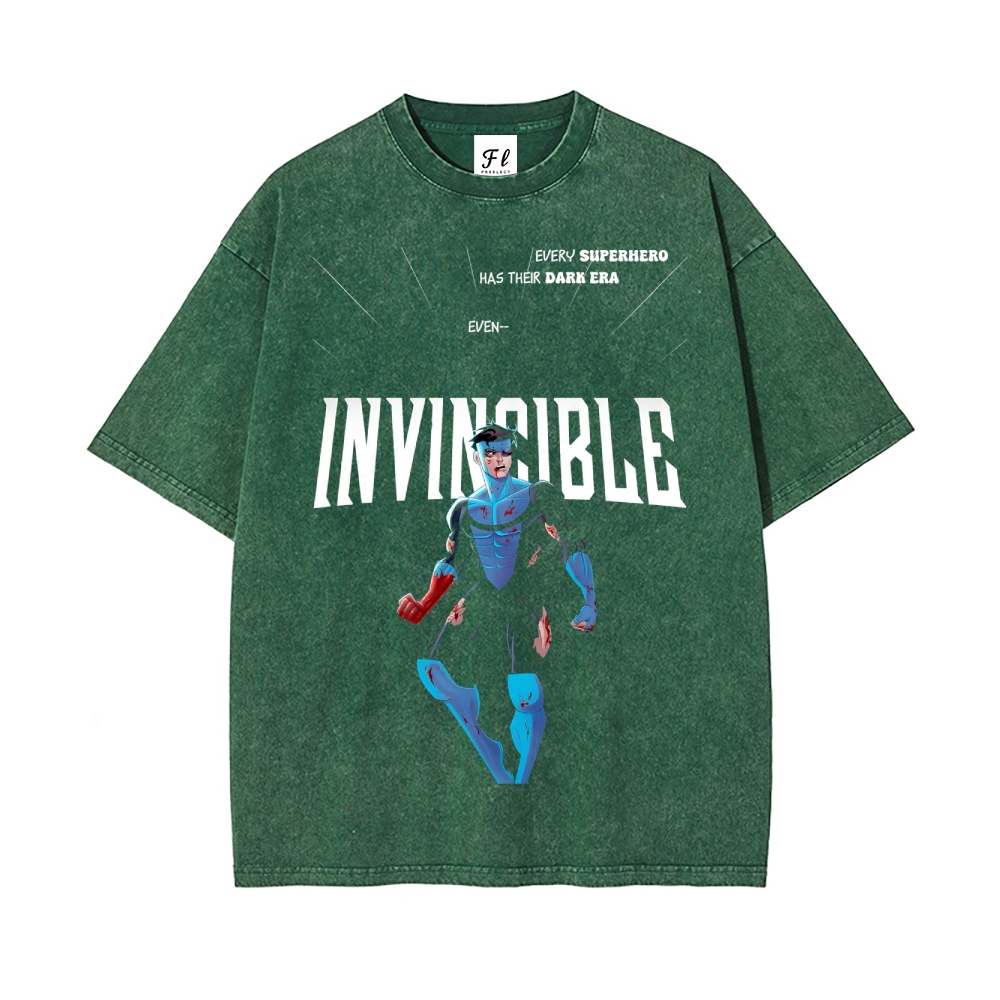 Vintage Oversized T-Shirt Invincible