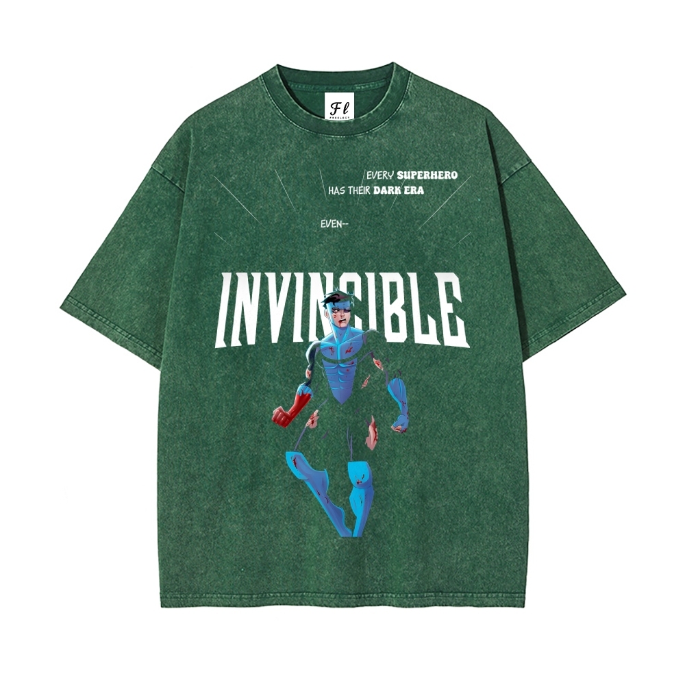 Vintage Oversized T-Shirt Invincible