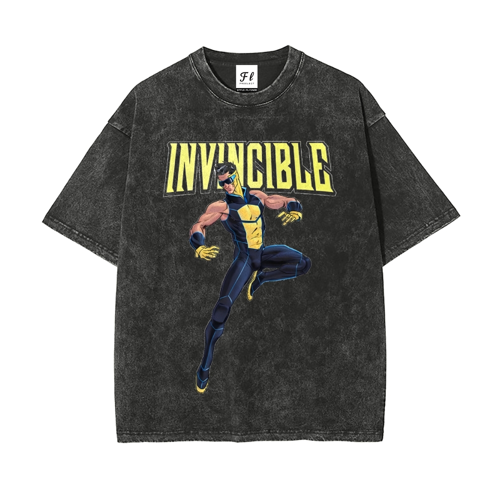 Vintage Oversized T-Shirt Invincible