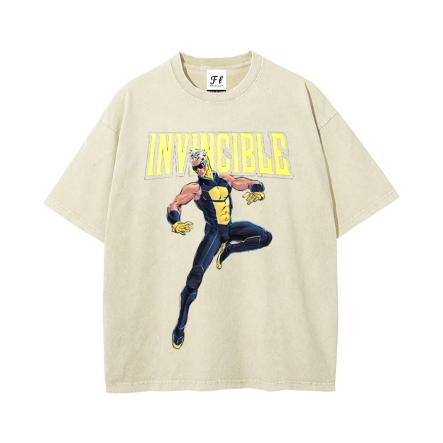 Vintage Oversized T-Shirt Invincible