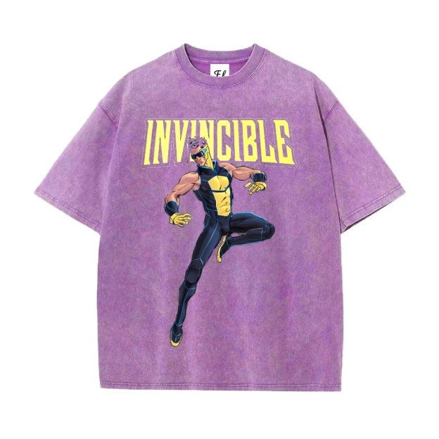 Vintage Oversized T-Shirt Invincible