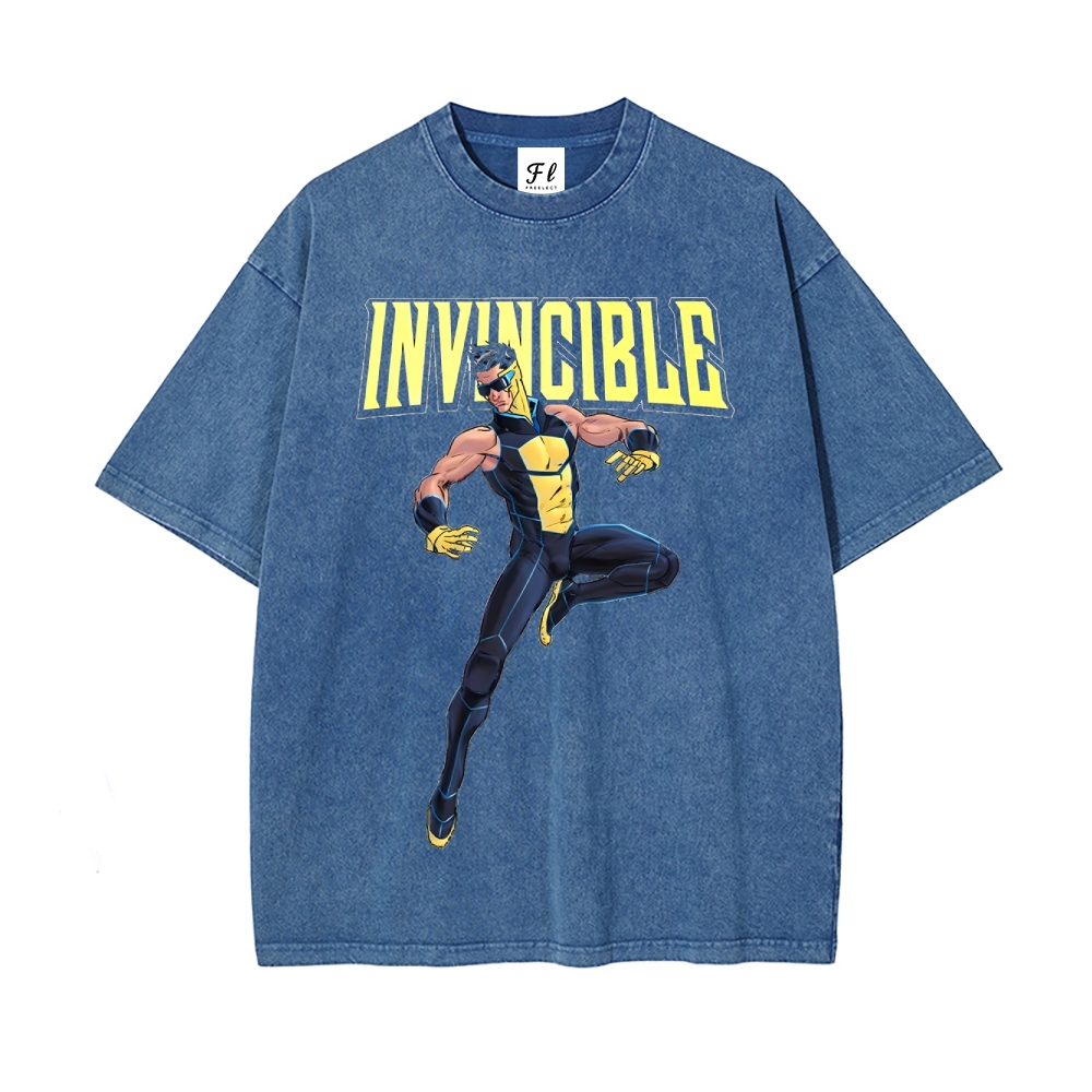 Vintage Oversized T-Shirt Invincible