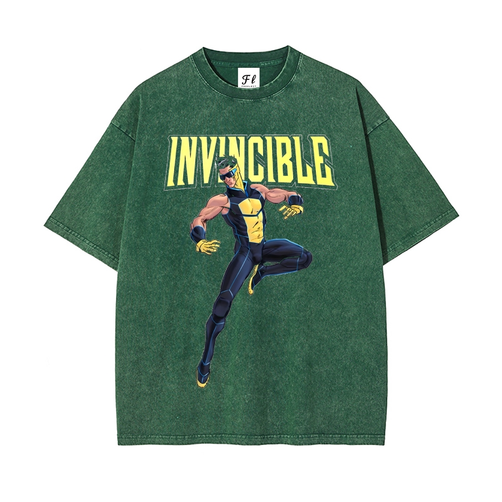 Vintage Oversized T-Shirt Invincible
