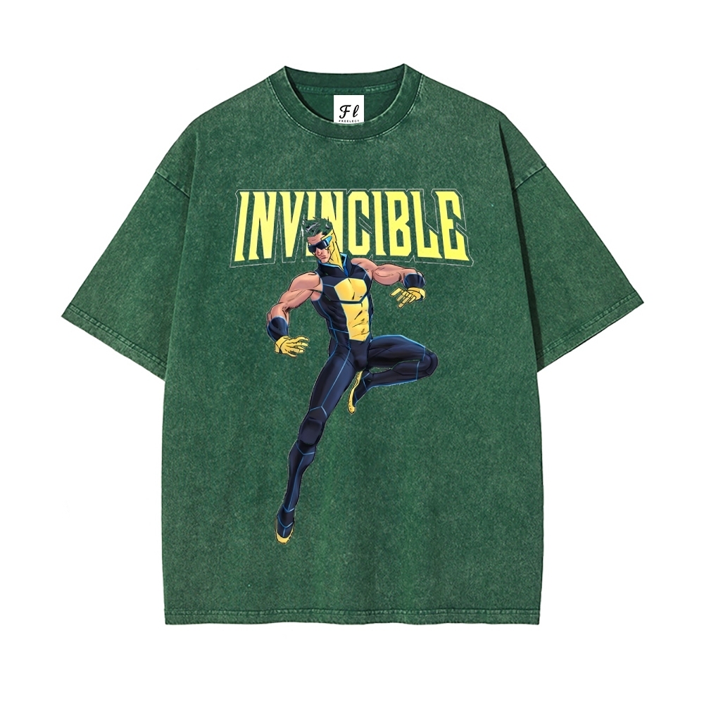 Vintage Oversized T-Shirt Invincible