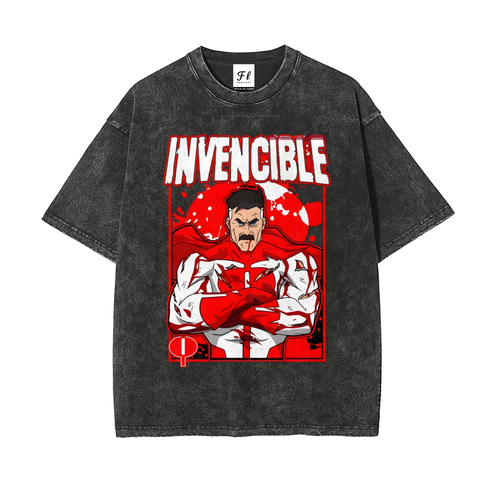 Vintage Oversized T-Shirt Invincible