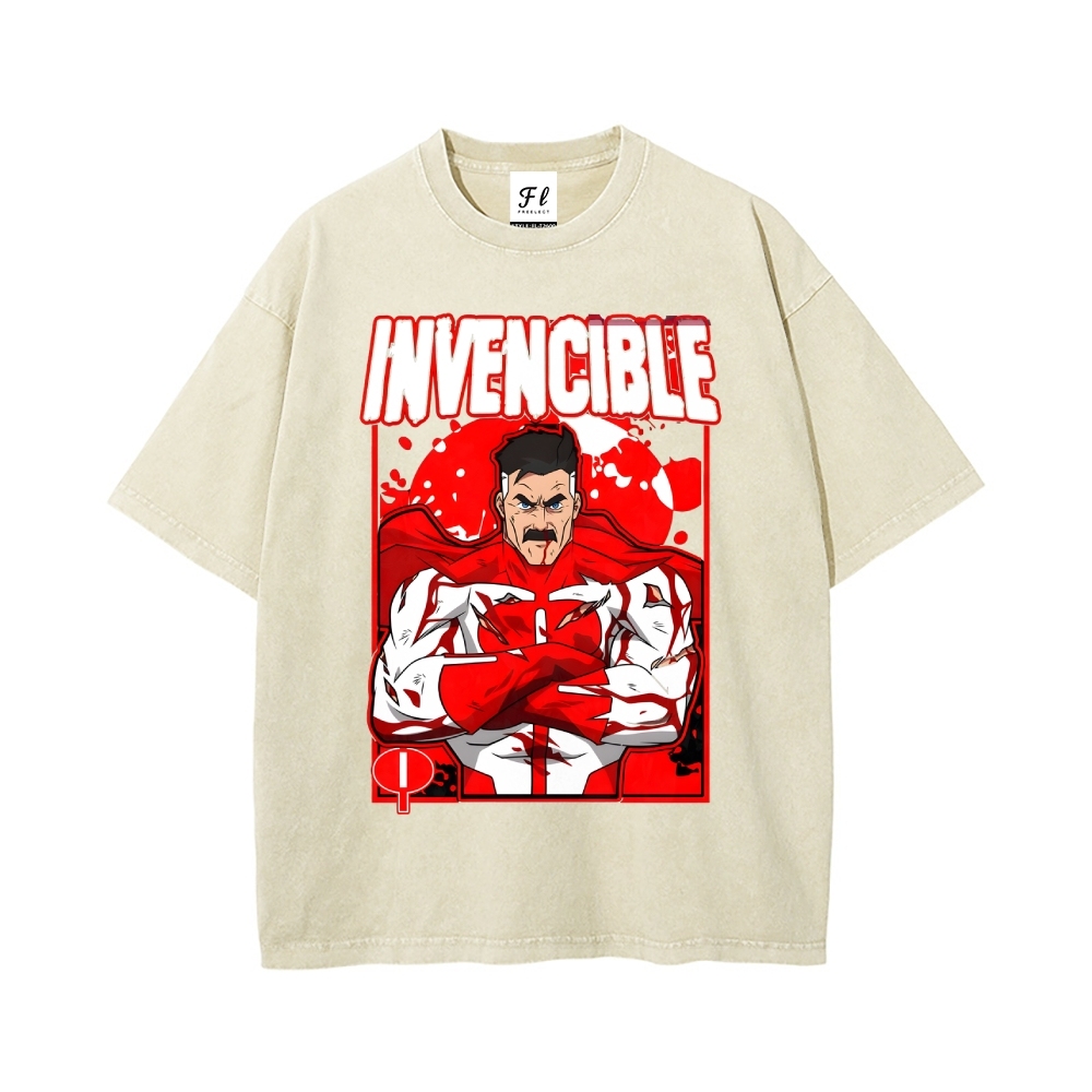 Vintage Oversized T-Shirt Invincible