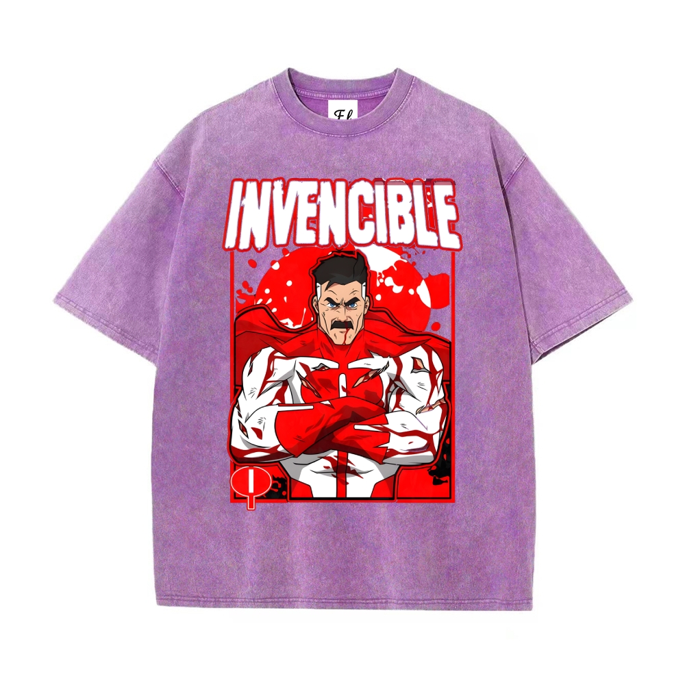 Vintage Oversized T-Shirt Invincible