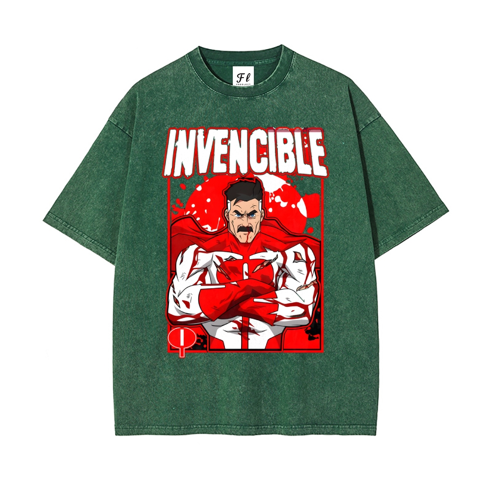 Vintage Oversized T-Shirt Invincible