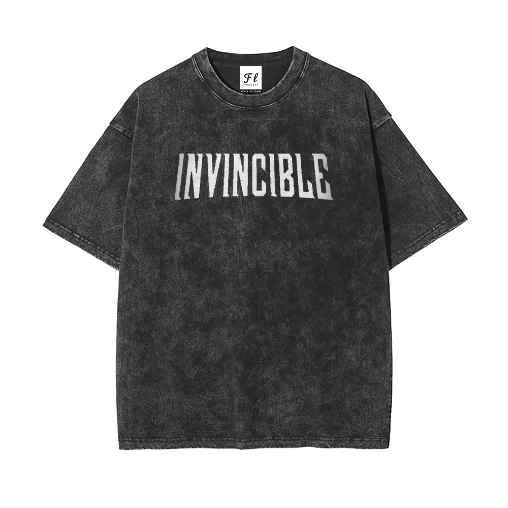 Vintage Oversized T-Shirt Invincible