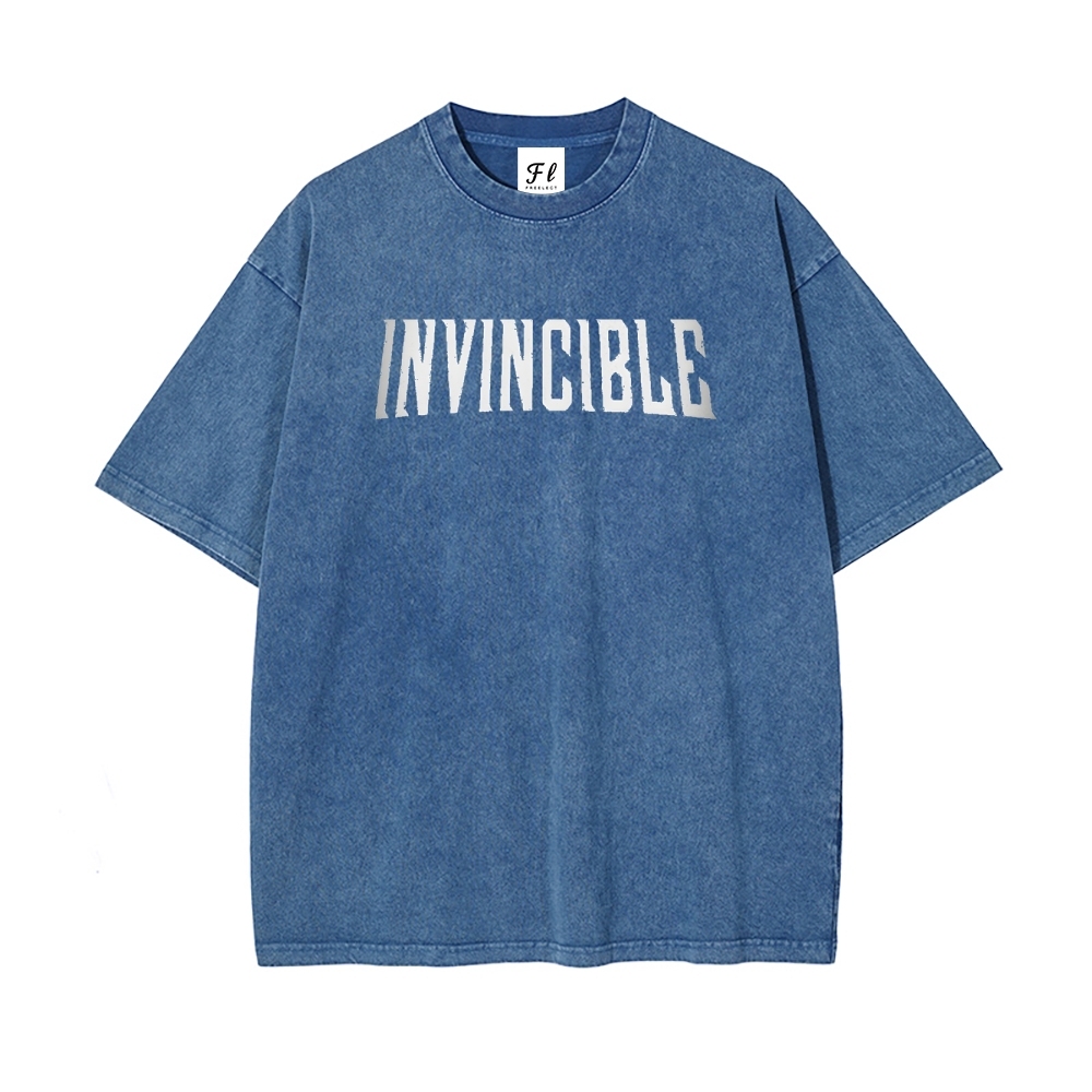 Vintage Oversized T-Shirt Invincible