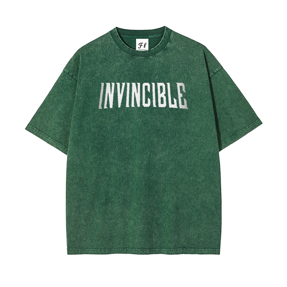 Vintage Oversized T-Shirt Invincible
