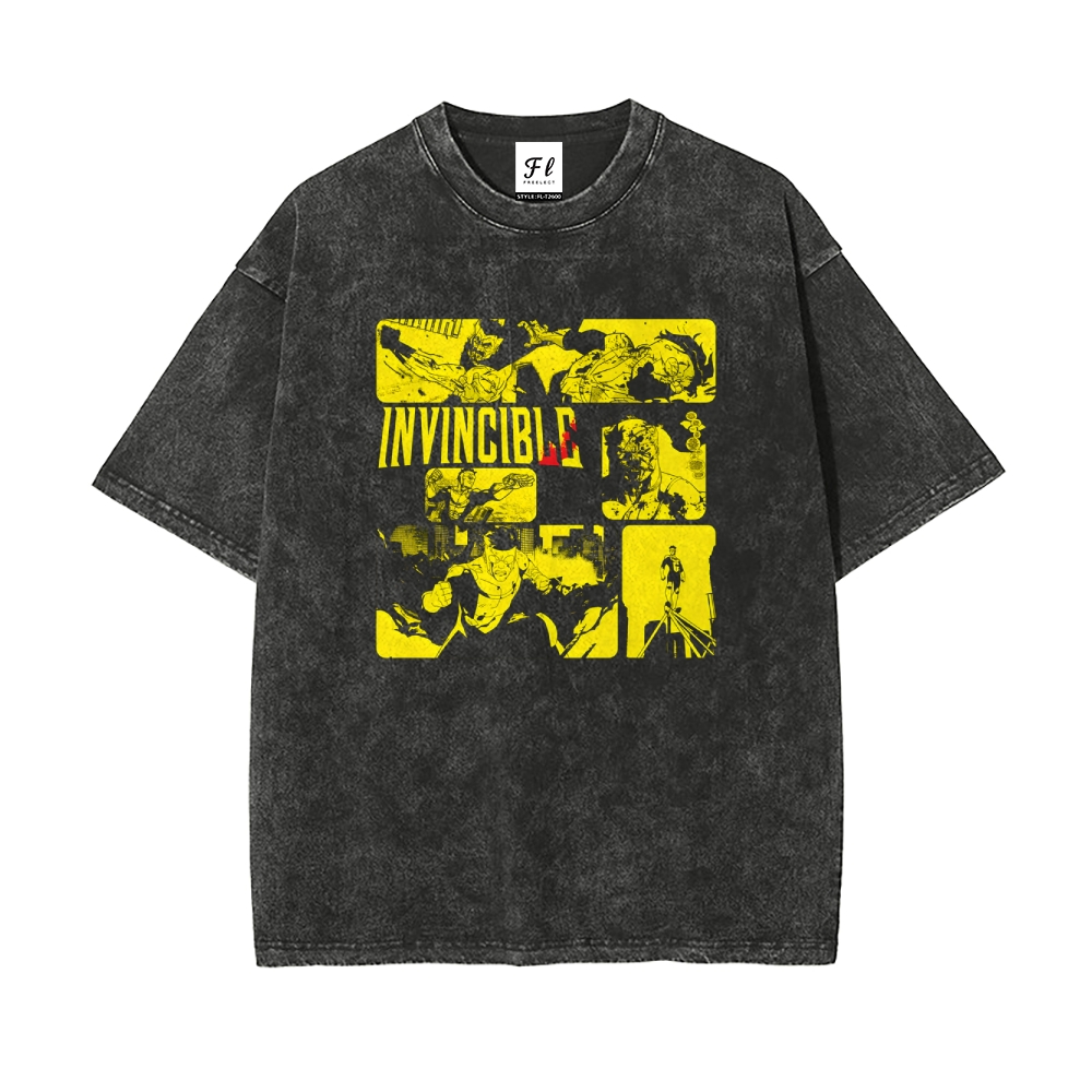 Vintage Oversized T-Shirt Invincible