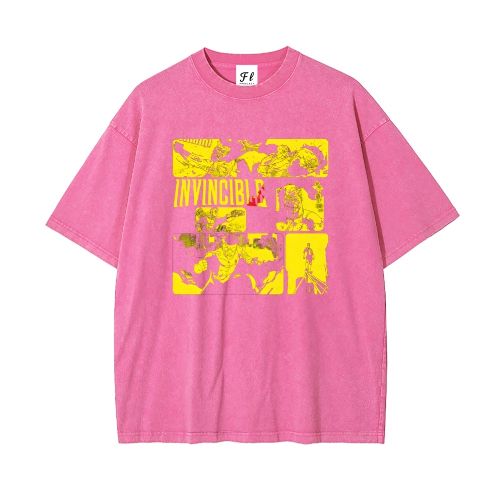 Vintage Oversized T-Shirt Invincible