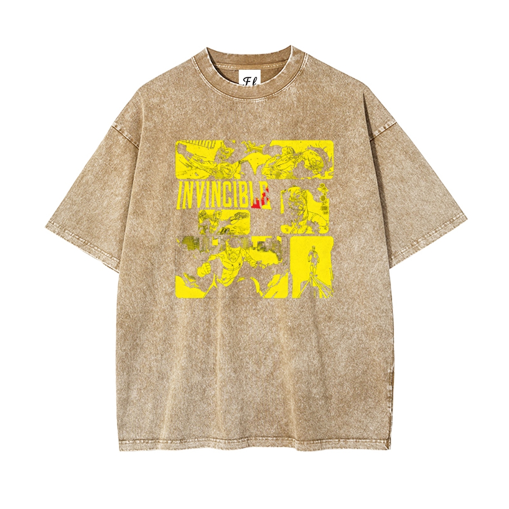 Vintage Oversized T-Shirt Invincible