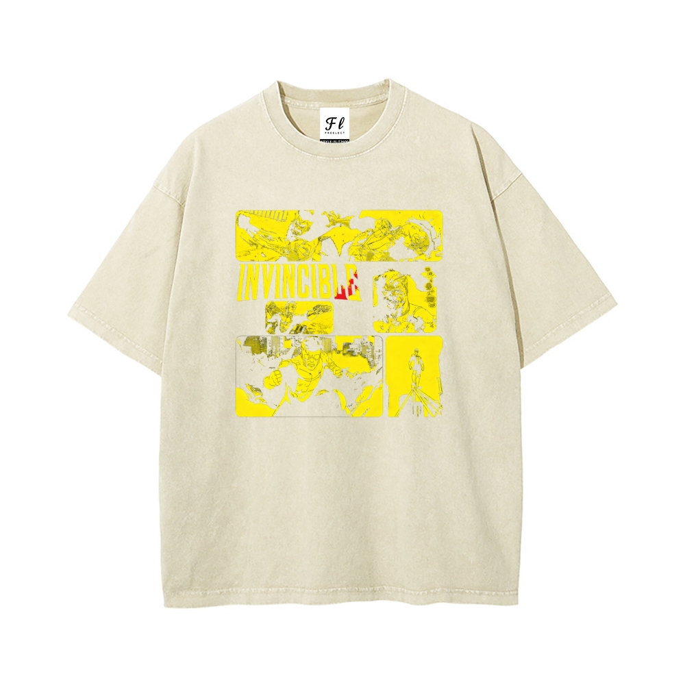 Vintage Oversized T-Shirt Invincible