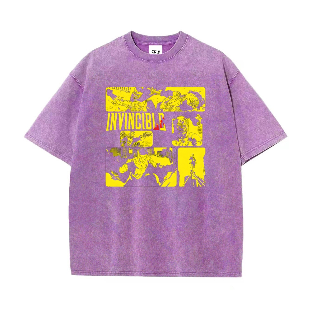 Vintage Oversized T-Shirt Invincible