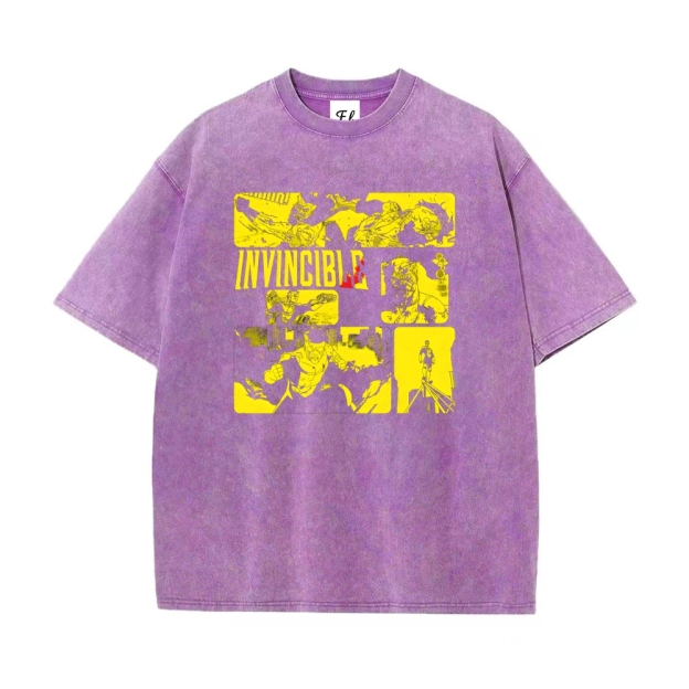 Vintage Oversized T-Shirt Invincible