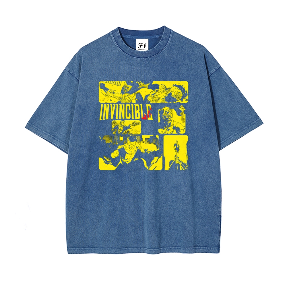 Vintage Oversized T-Shirt Invincible