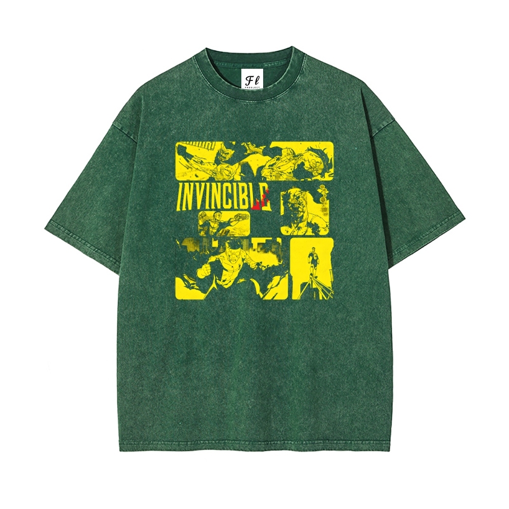 Vintage Oversized T-Shirt Invincible