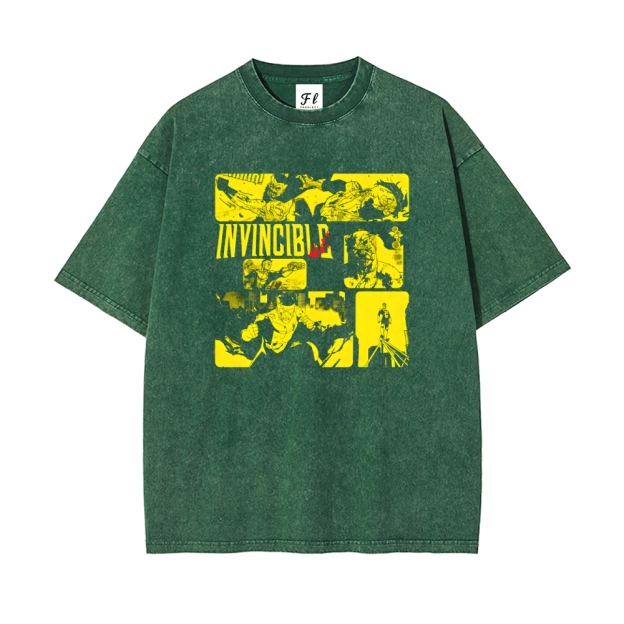 Vintage Oversized T-Shirt Invincible