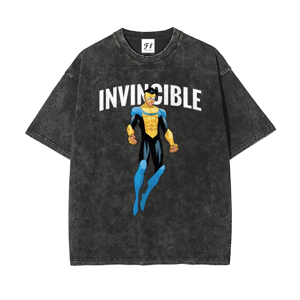 Vintage Oversized T-Shirt Invincible