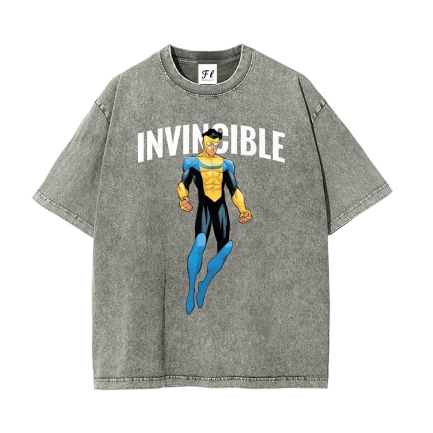 Vintage Oversized T-Shirt Invincible