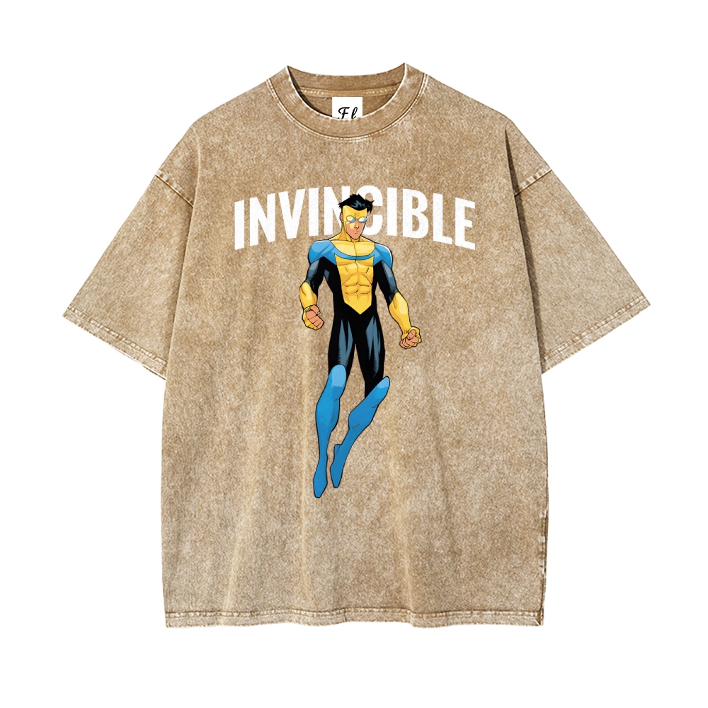 Vintage Oversized T-Shirt Invincible