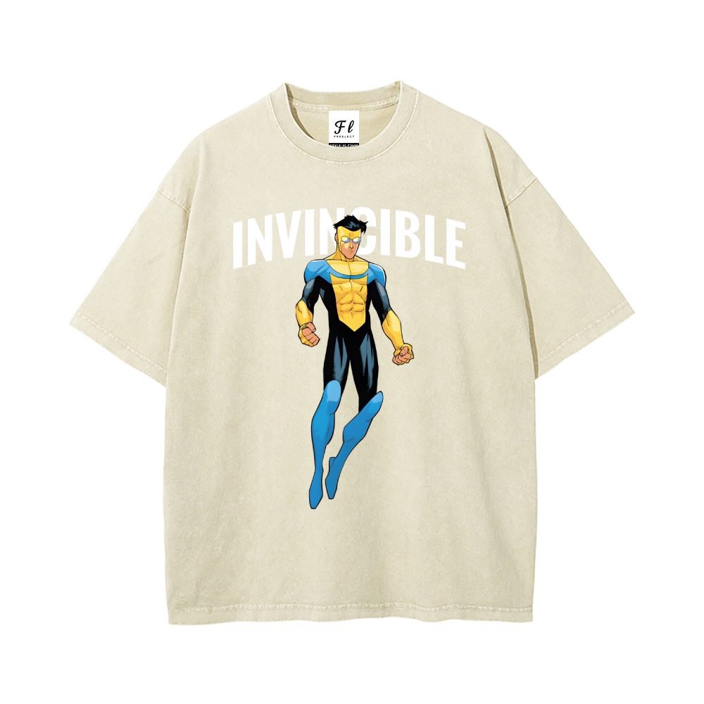 Vintage Oversized T-Shirt Invincible