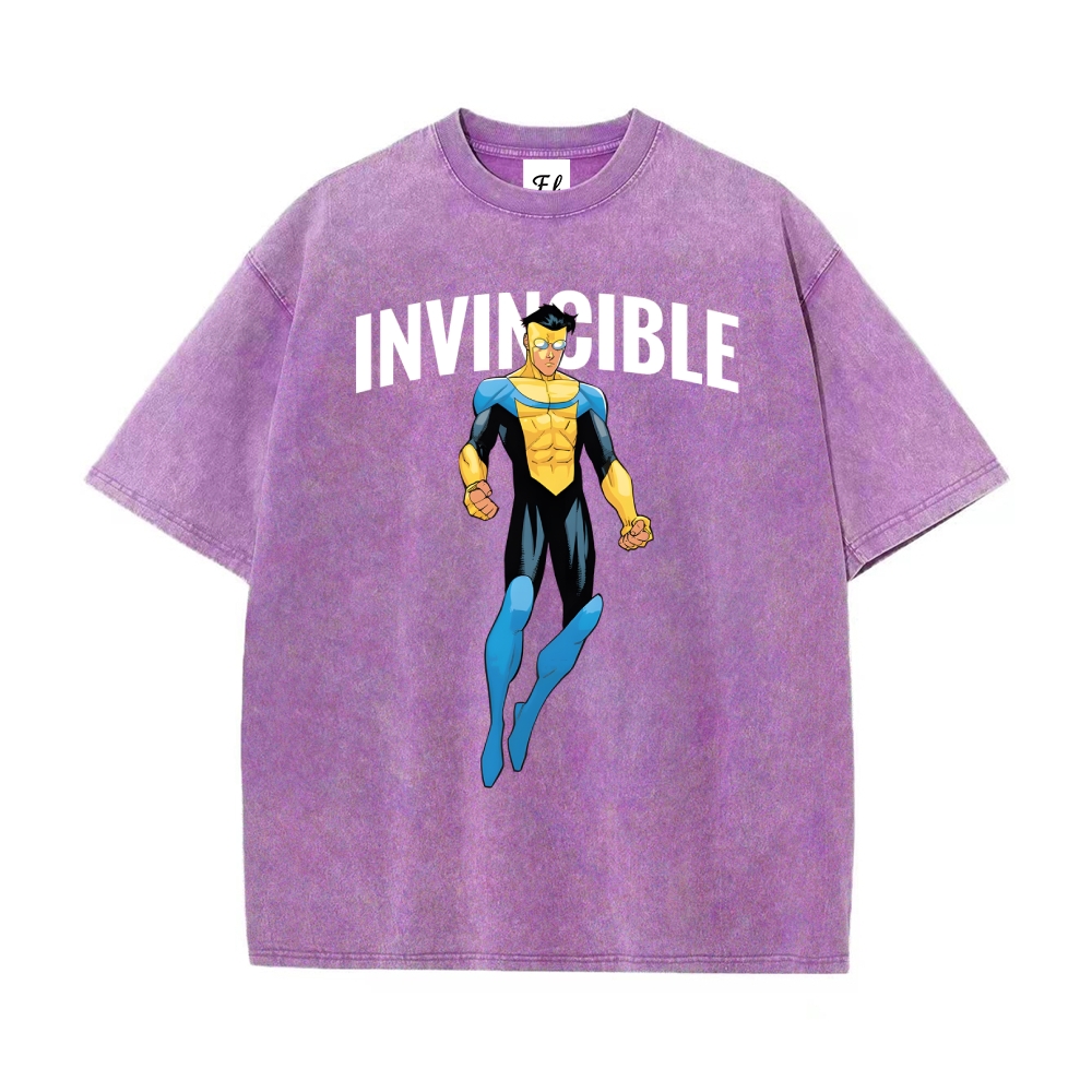 Vintage Oversized T-Shirt Invincible