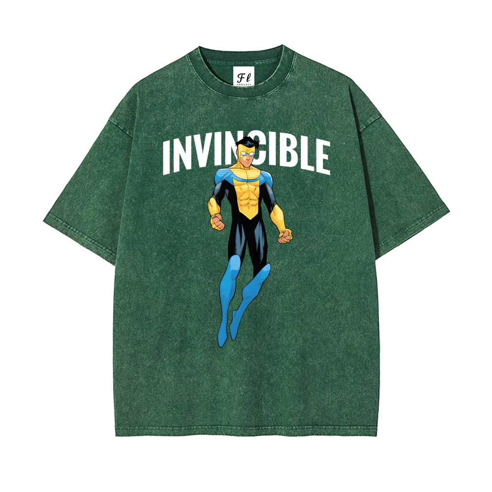 Vintage Oversized T-Shirt Invincible