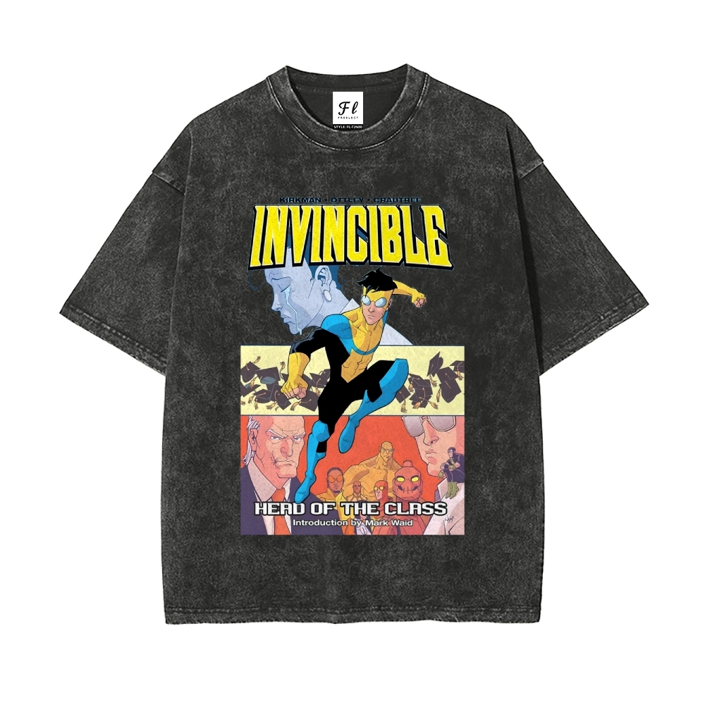Vintage Oversized T-Shirt Invincible