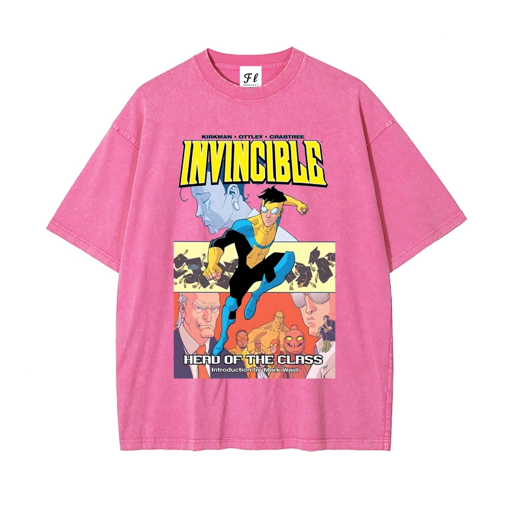 Vintage Oversized T-Shirt Invincible