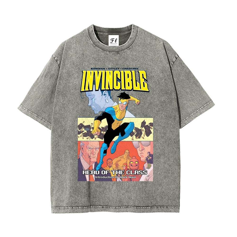 Vintage Oversized T-Shirt Invincible