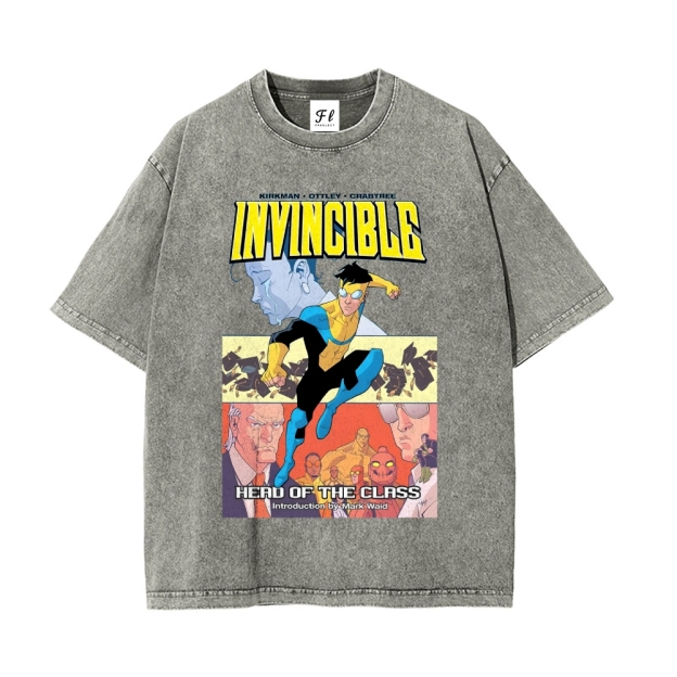 Vintage Oversized T-Shirt Invincible