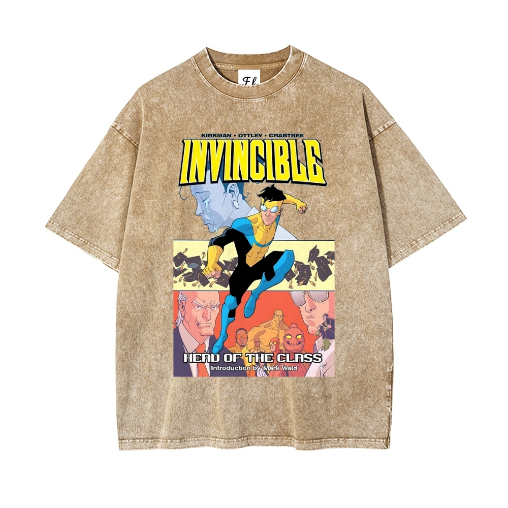 Vintage Oversized T-Shirt Invincible