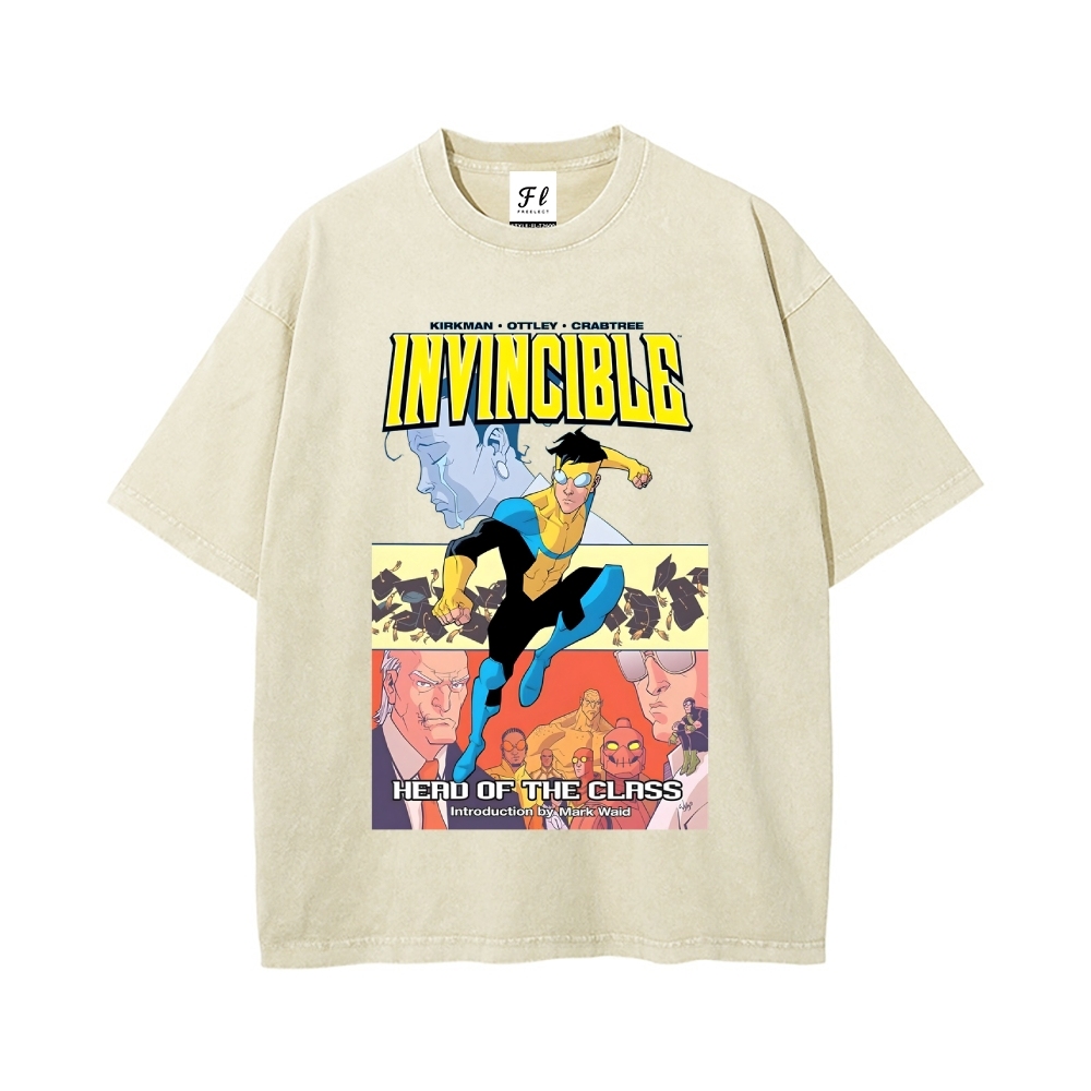Vintage Oversized T-Shirt Invincible