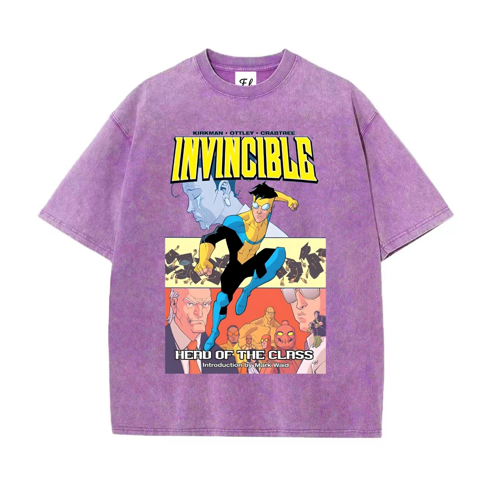 Vintage Oversized T-Shirt Invincible