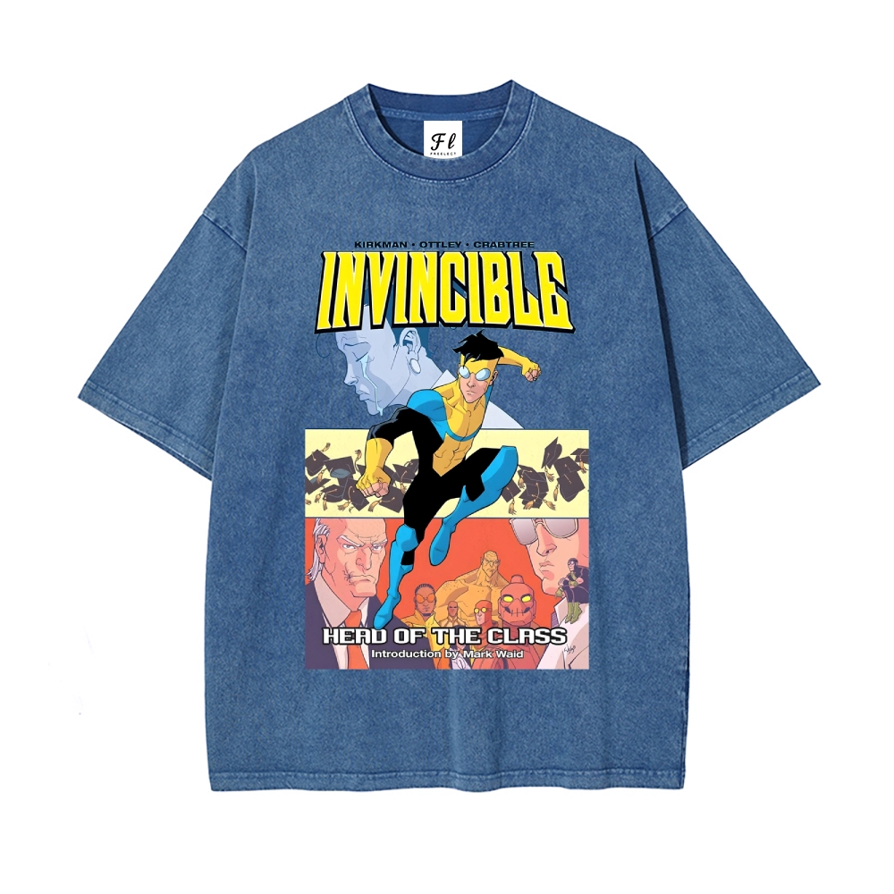 Vintage Oversized T-Shirt Invincible