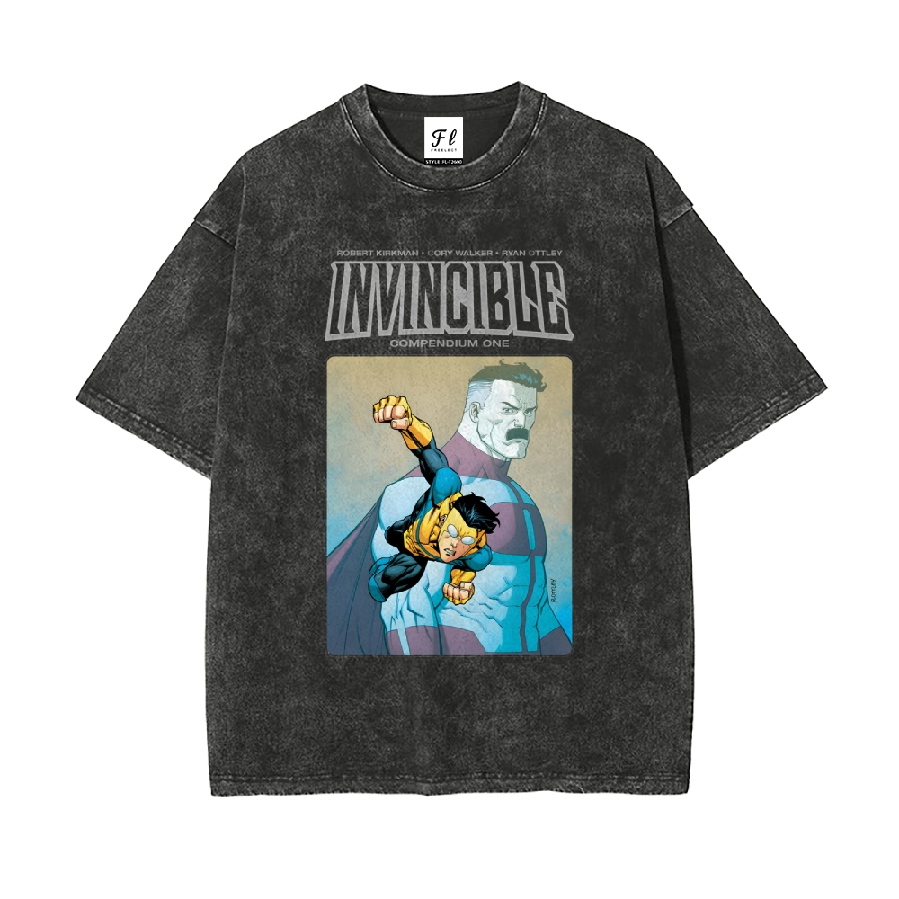 Vintage Oversized T-Shirt Invincible
