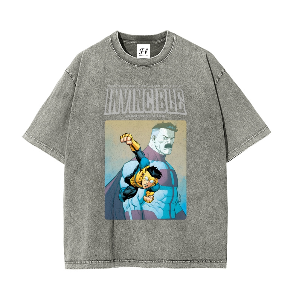 Vintage Oversized T-Shirt Invincible