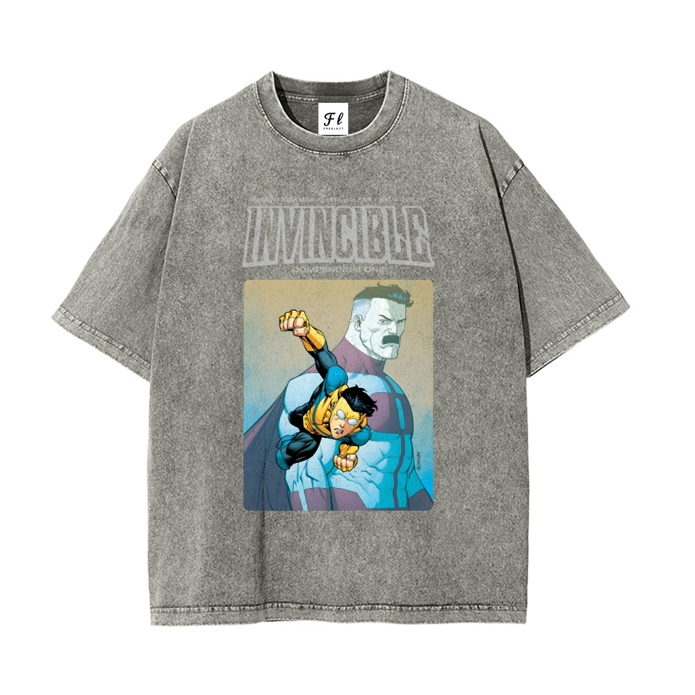 Vintage Oversized T-Shirt Invincible