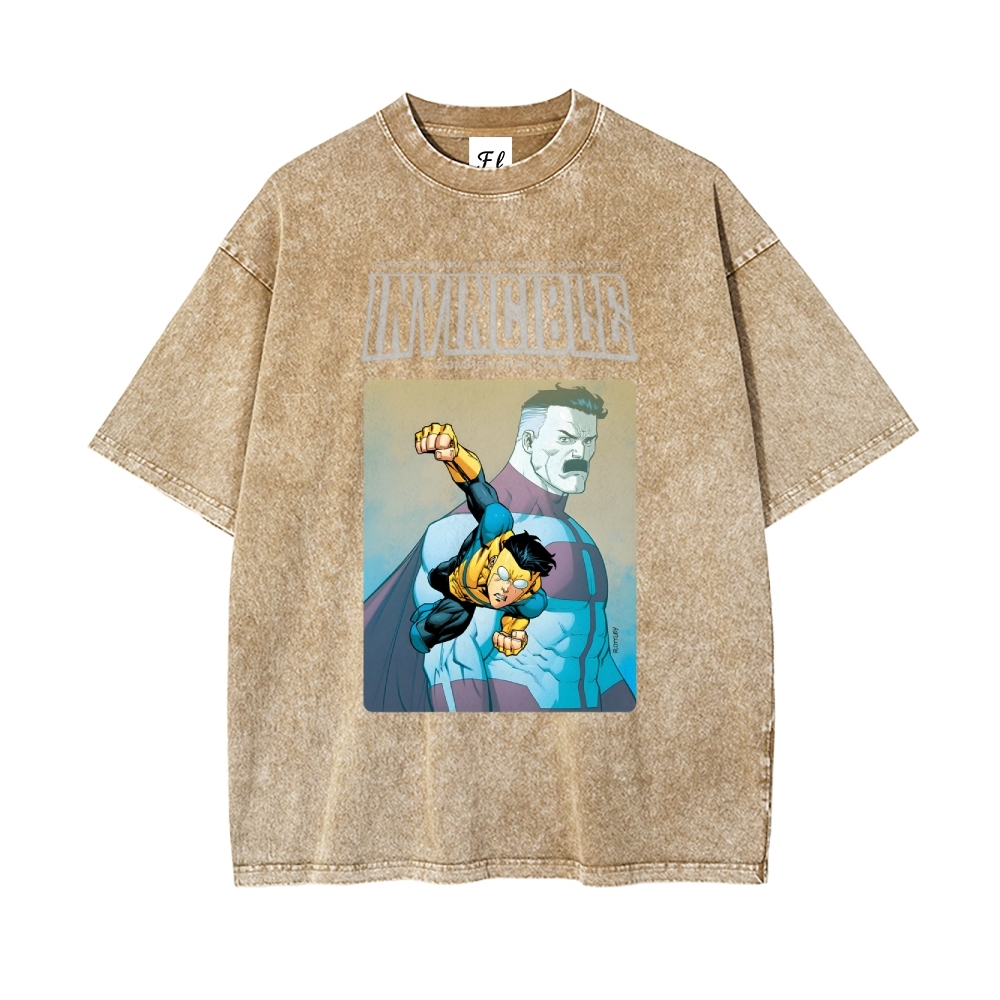 Vintage Oversized T-Shirt Invincible
