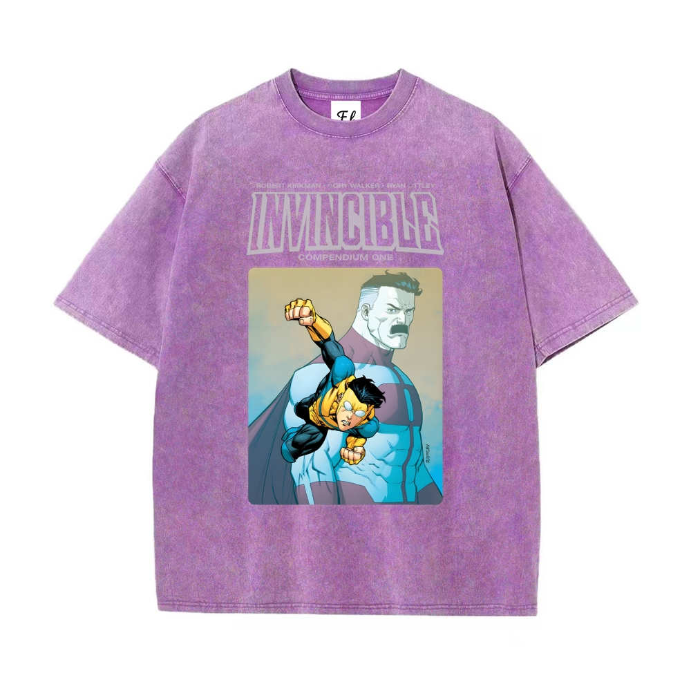 Vintage Oversized T-Shirt Invincible